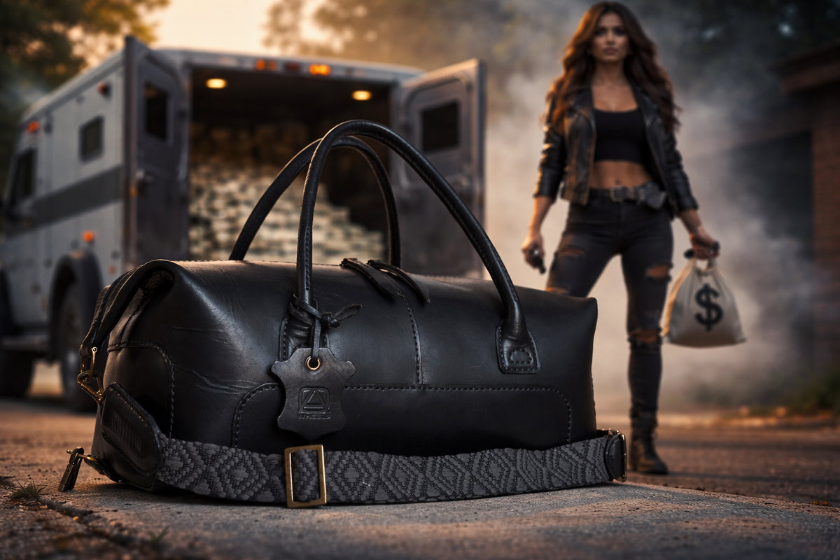 Black Horween Dublin Weekender Bag