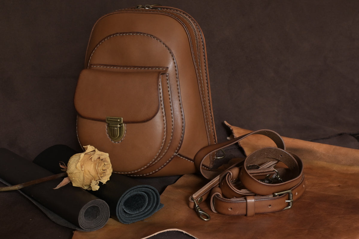 Horween Chromexcel Handmade Leather Backpack – MBBG LLC