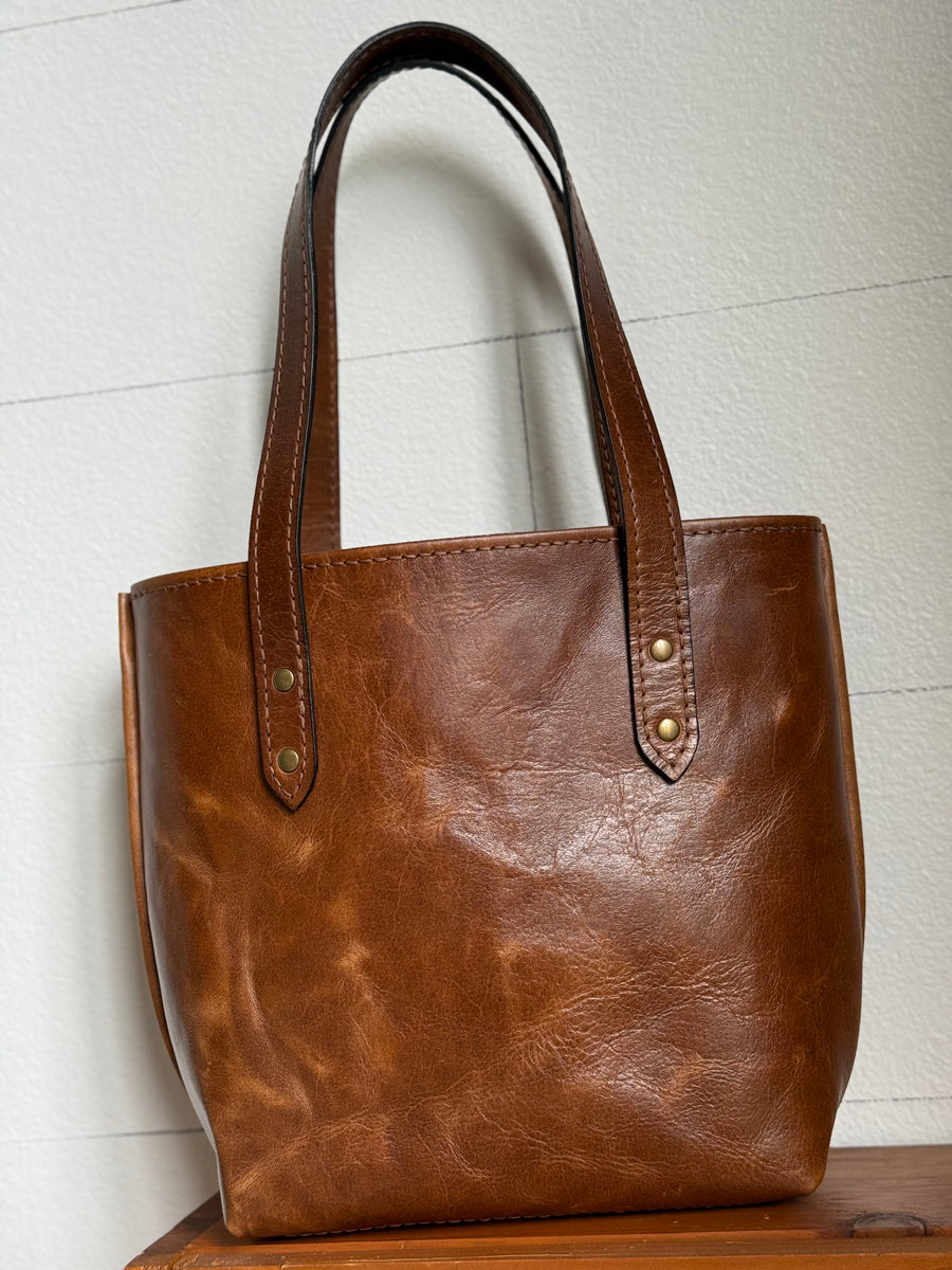 Tote Bag - Small Aniline Leather Carry
