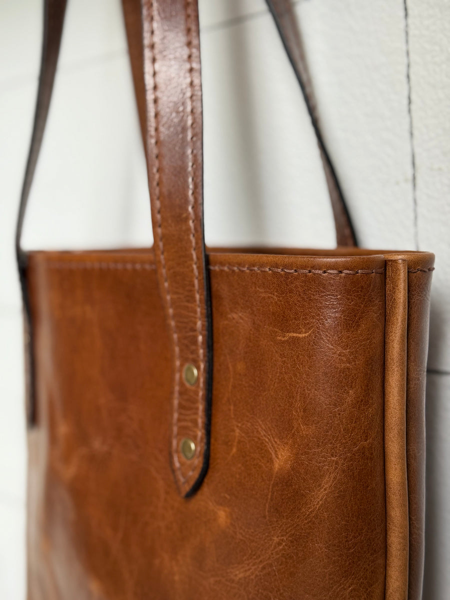 Tote Bag - Small Aniline Leather Carry