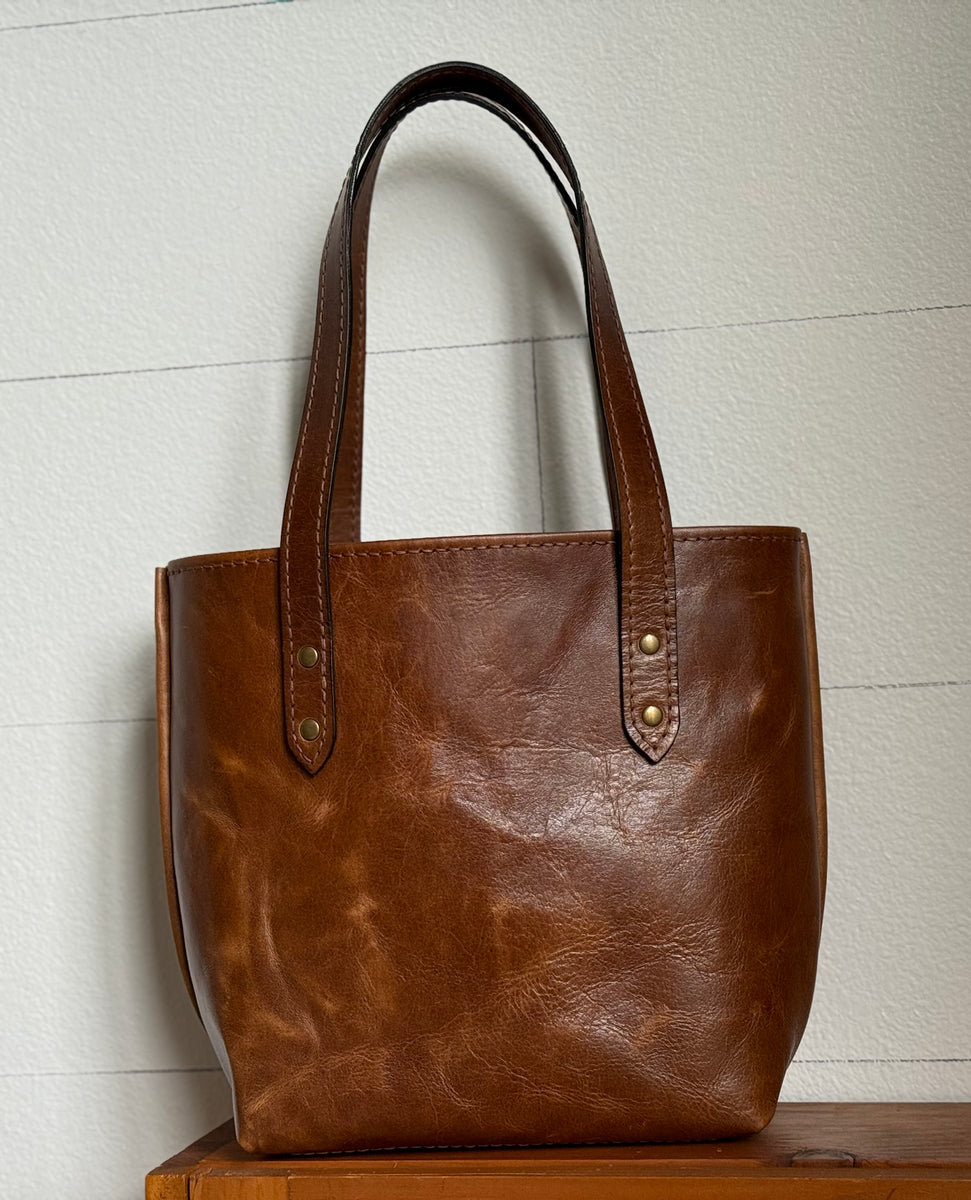 Tote Bag - Small Aniline Leather Carry