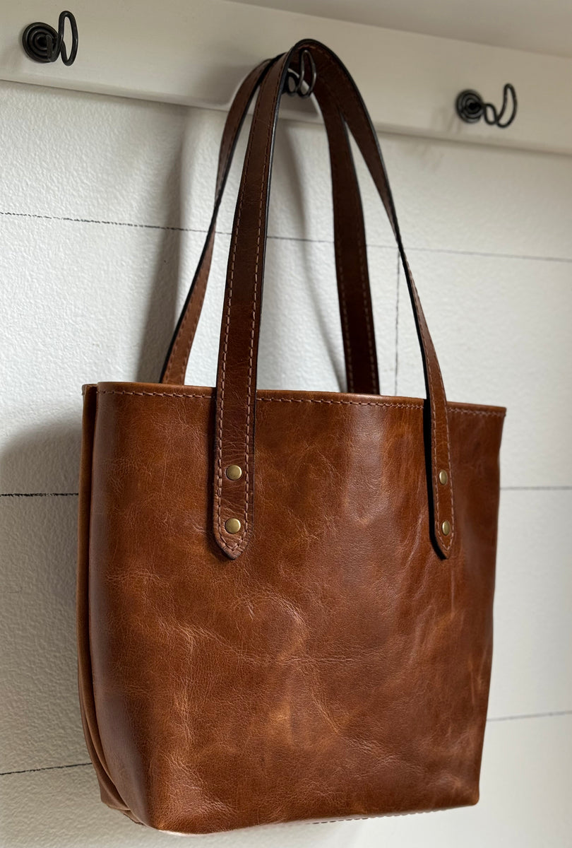 Tote Bag - Small Aniline Leather Carry