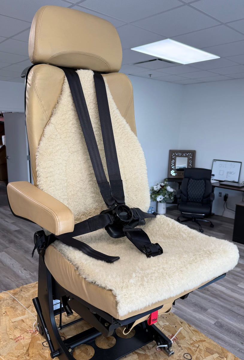 Restoring a Retired Aircraft Cockpit Seat
