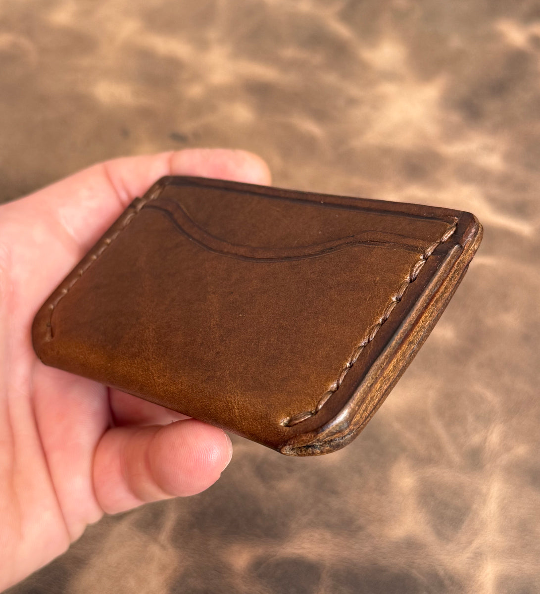 Horween-wallet-handmade