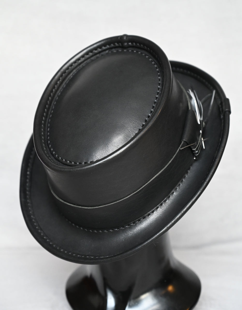 leather-pork-pie-hat