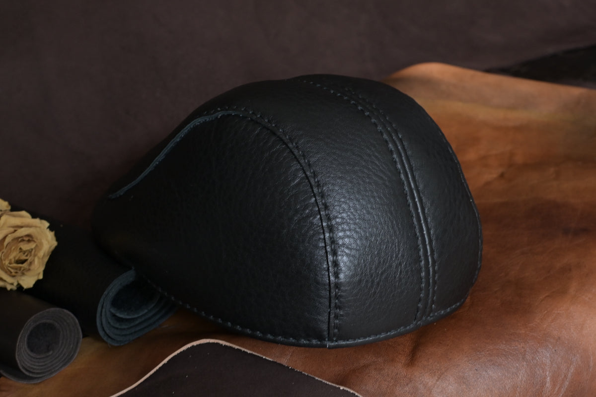 black-leather-hat