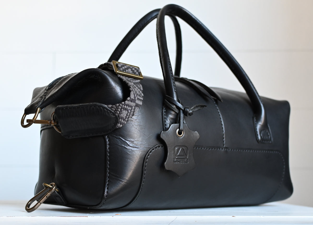 Black Horween Dublin Weekender Bag