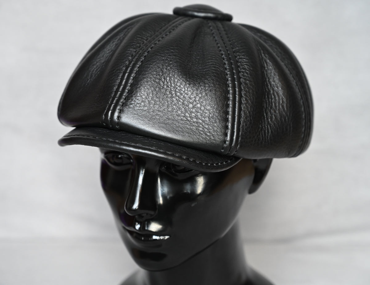 leather-newsboy-hat