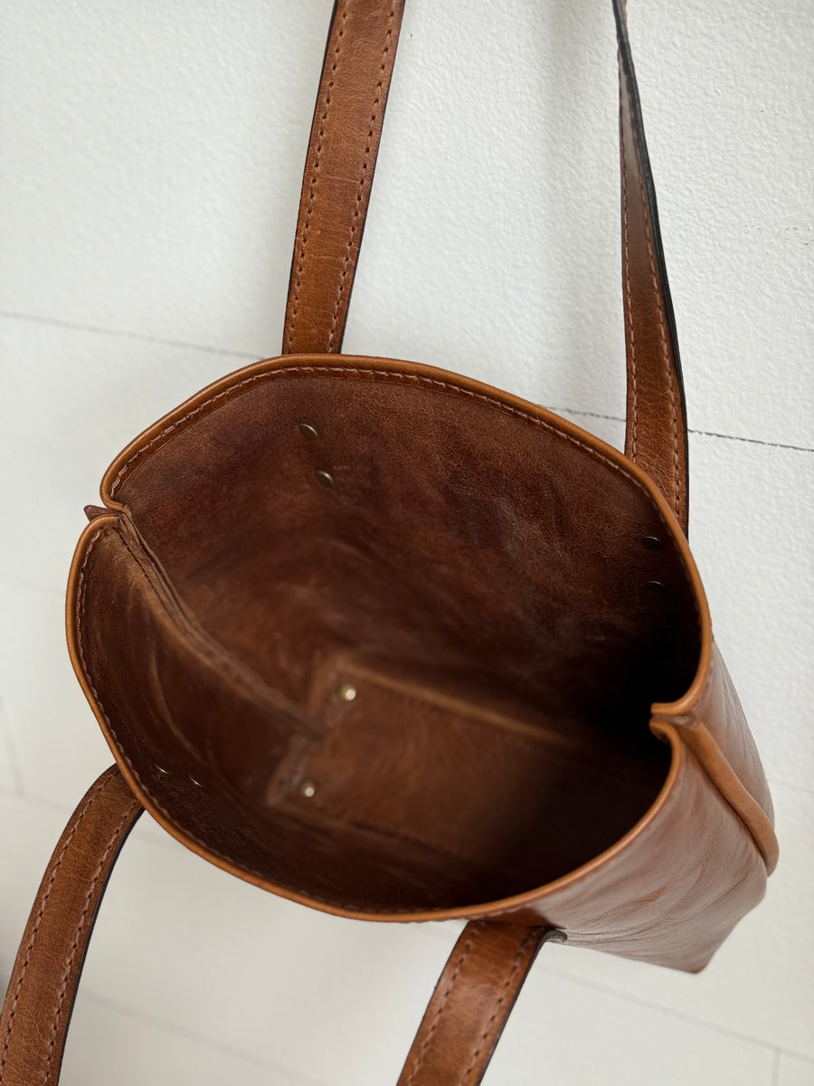 Tote Bag - Small Aniline Leather Carry